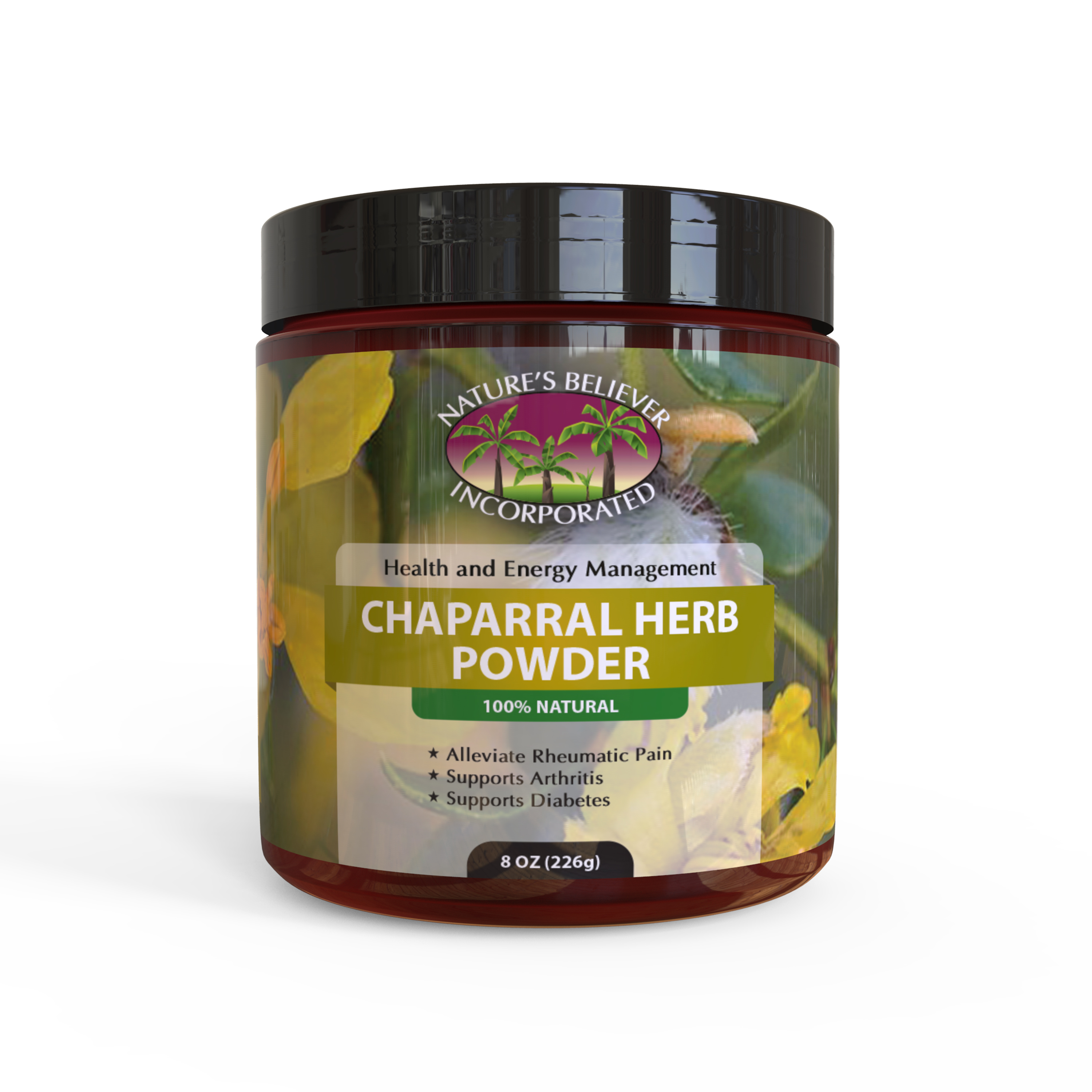 Chaparral Herb Powder 8OZ Wildcrafted – Support the body’s elimination ...